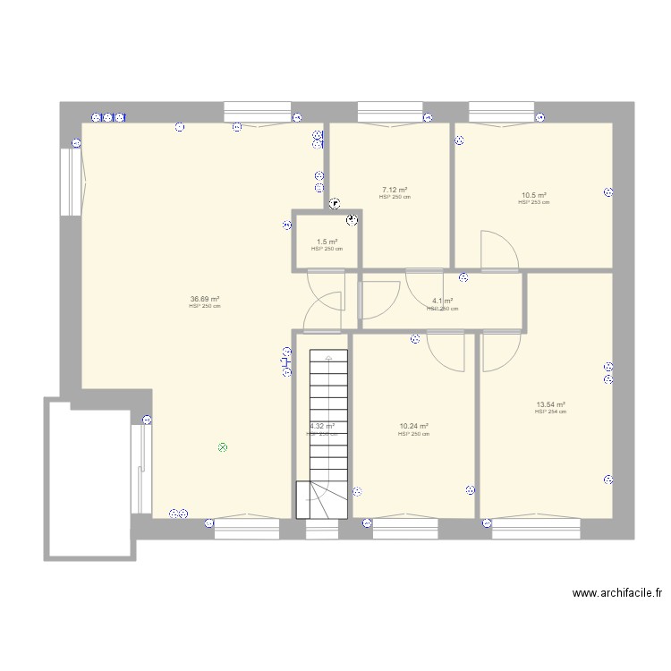 Maison Meuniers Projet 1. Plan de 0 pièce et 0 m2