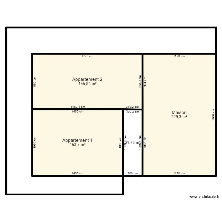 model. Plan de 0 pièce et 0 m2