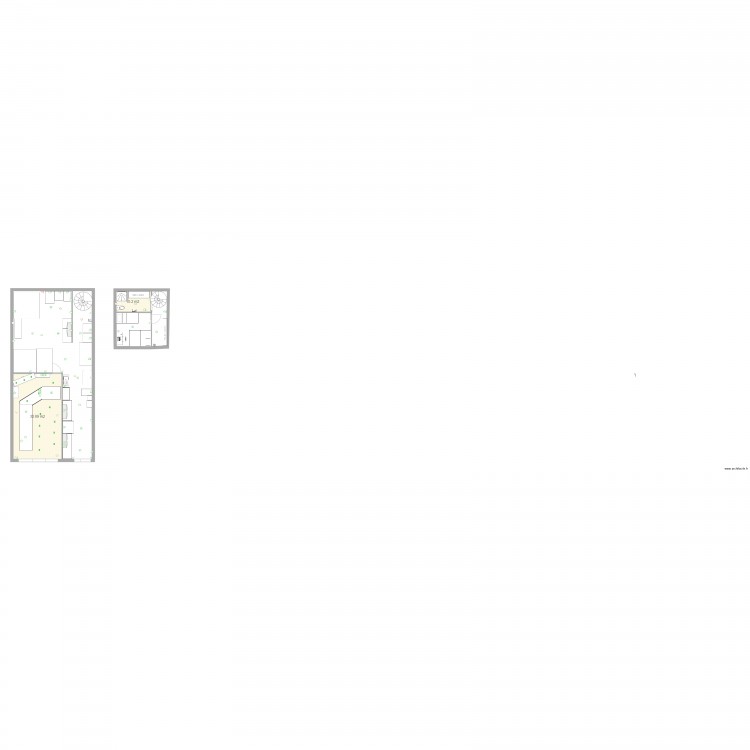 garlan. Plan de 0 pièce et 0 m2