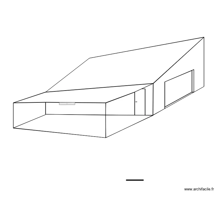 Extesion garage 211. Plan de 