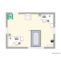 Croquis aménagement de bureau