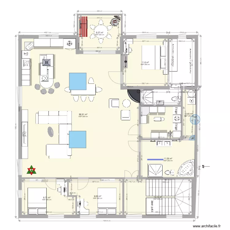 2 ETAGE JAMIE SALCICCIA. Plan de 2 ETAGE JAMIE SALCICCIA. Plan de