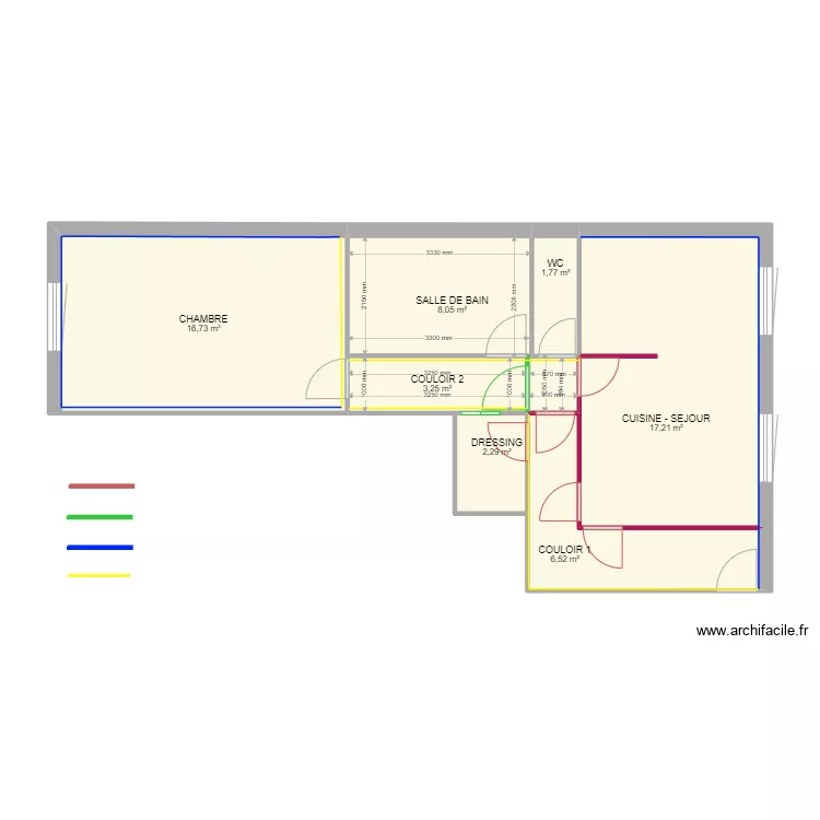 RENOVATION SAINT VALLIER PLAN CLIENT 1. Plan de 