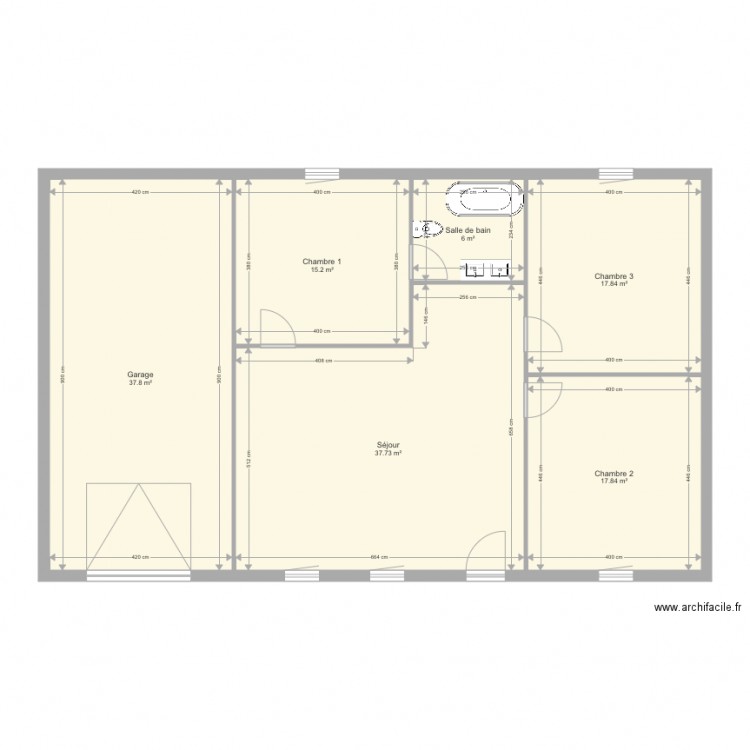 Maison Ali BASSID. Plan de 0 pièce et 0 m2