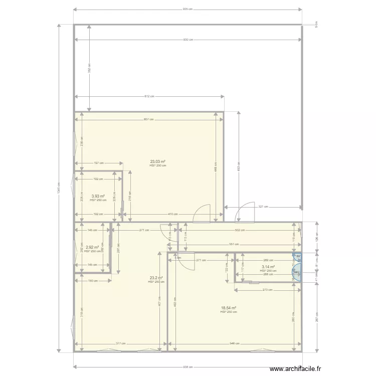 LYAUTEY 23 2EME ETAGE 01. Plan de LYAUTEY 23 2EME ETAGE 01. Plan de