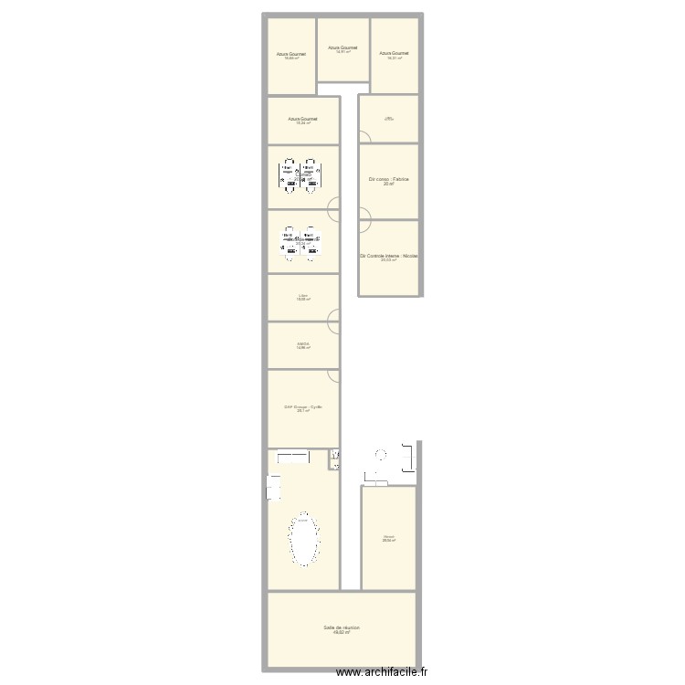 3EME Etage. Plan de 0 pièce et 0 m2