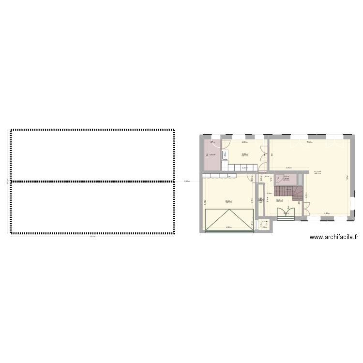 sophie. Plan de 8 pièces et 103 m2