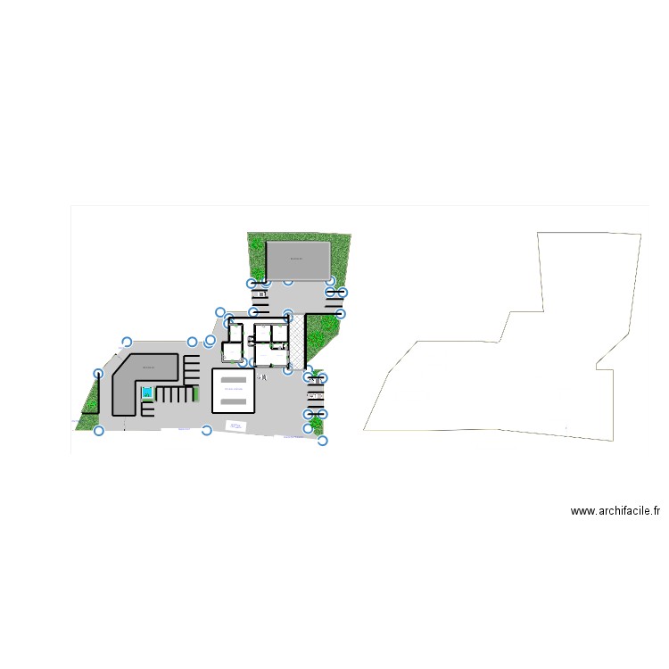 PETROL STATION / LAYOUT FIRST FLOOR 3. Plan de 64 pièces et 3198 m2