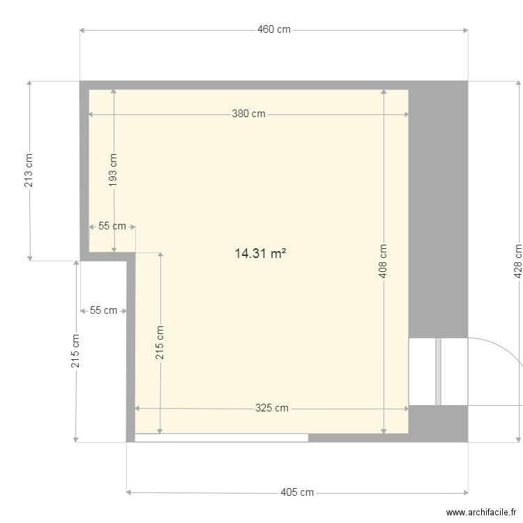 Sauna 1. Plan de 0 pièce et 0 m2