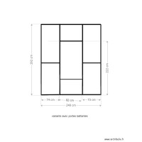 Verrière cuisine salle à manger variante