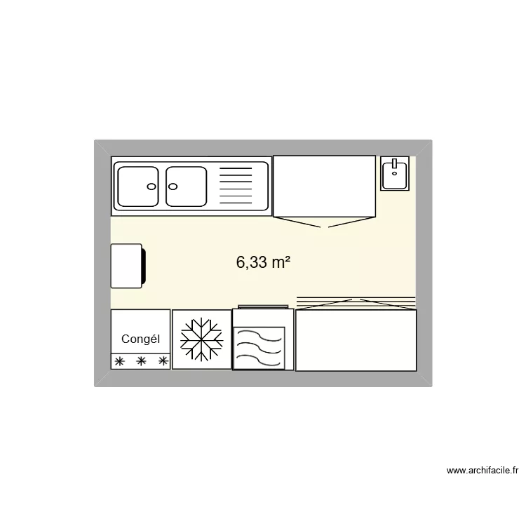 labo. Plan de 1 et 6 m² labo. Plan de 1 et 6 m²