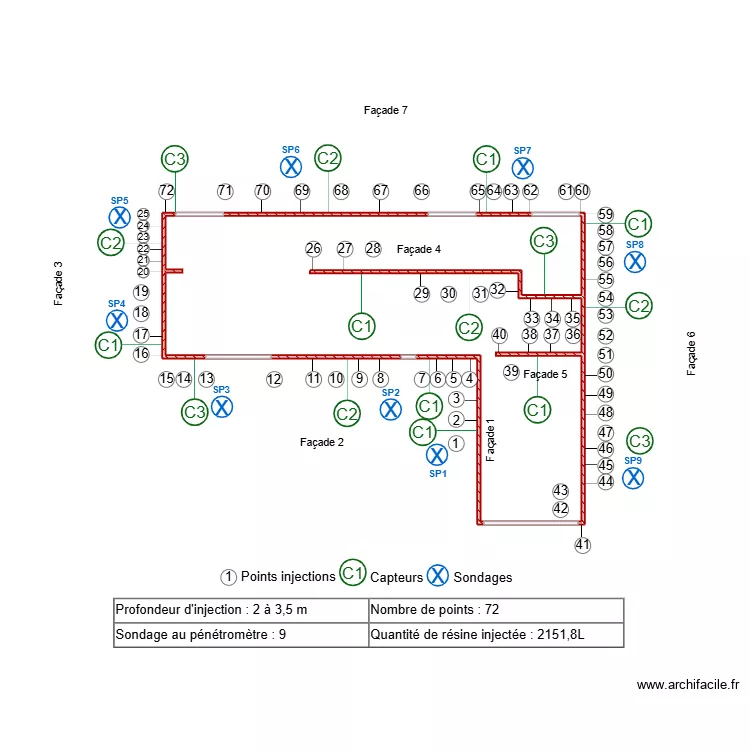 FRILLEY. Plan de 1 et 27 m² FRILLEY. Plan de 1 et 27 m²