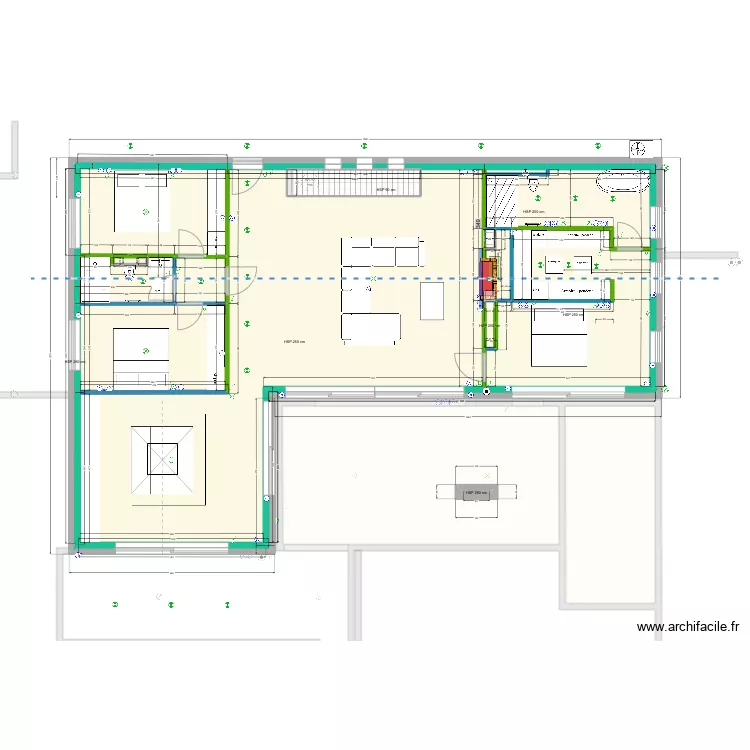 Cloisonnement 2024125. Plan de 