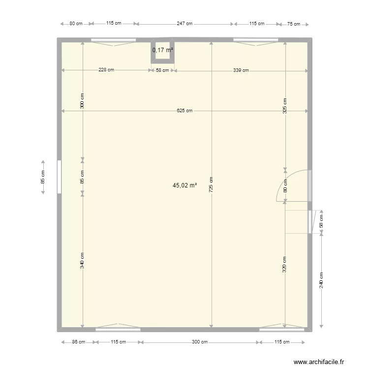 3 M&eacute;l&egrave;zes. Plan de 