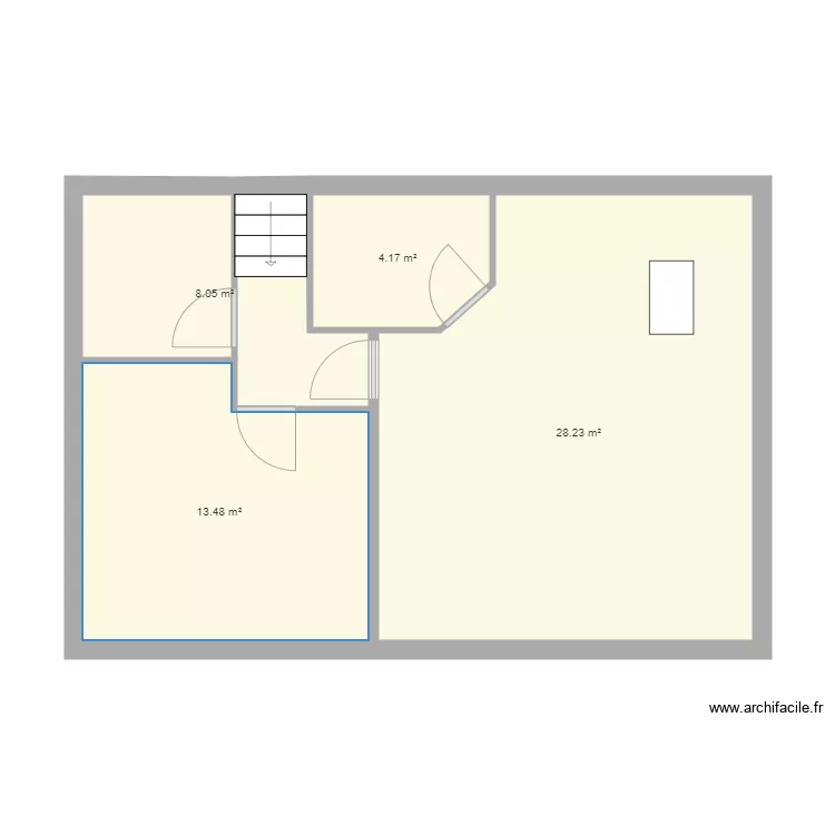 Chambre bas maison. Plan de Chambre bas maison. Plan de
