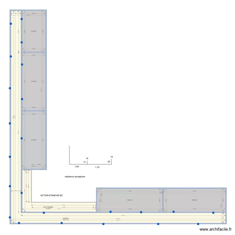 R&Eacute;SIDENCE S&Eacute;MAPHORE . Plan de 