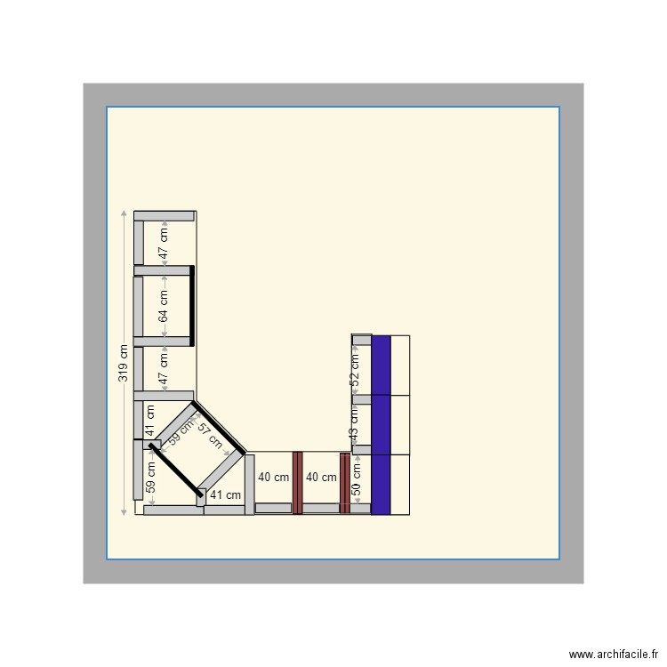 siporex. Plan de 0 pièce et 0 m2