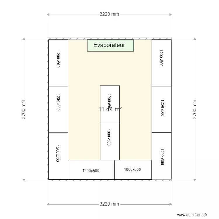 Froid Daniel. Plan de 