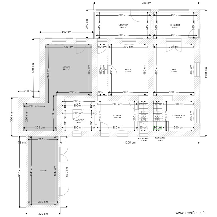 SCHATZ RDC. Plan de 0 pièce et 0 m2