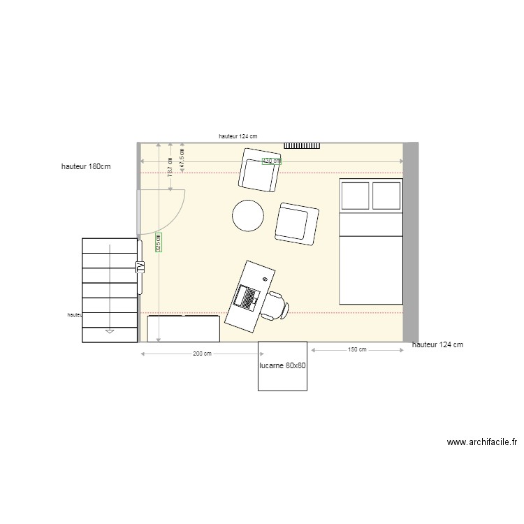 chambre eleonore 1. Plan de 0 pièce et 0 m2