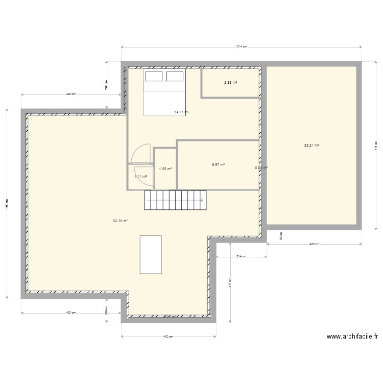 Maison Ty Bati modifiée. Plan de 0 pièce et 0 m2