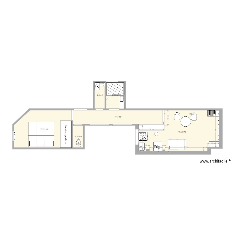 Charonne Faidherbe. Plan de 0 pièce et 0 m2