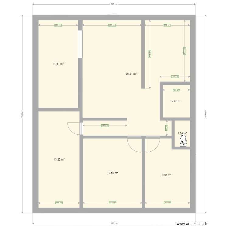 maison avec. Plan de 0 pièce et 0 m2