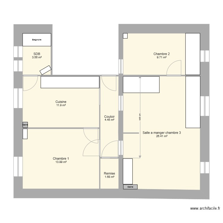 dernierappartaout2015. Plan de 0 pièce et 0 m2