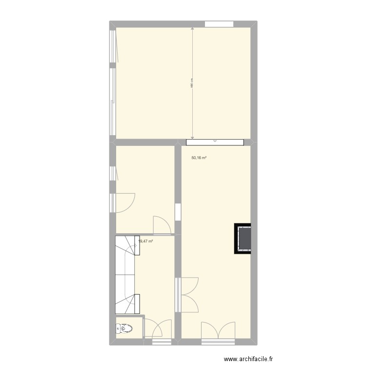 20 ImpM - rdc actuel. Plan de 0 pièce et 0 m2