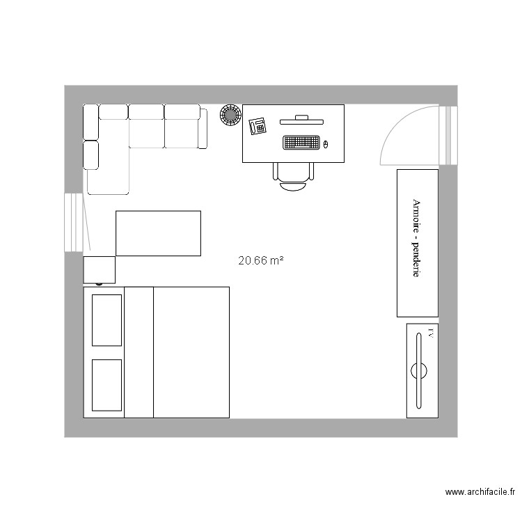 t comarcu sauge daryl . Plan de 0 pièce et 0 m2