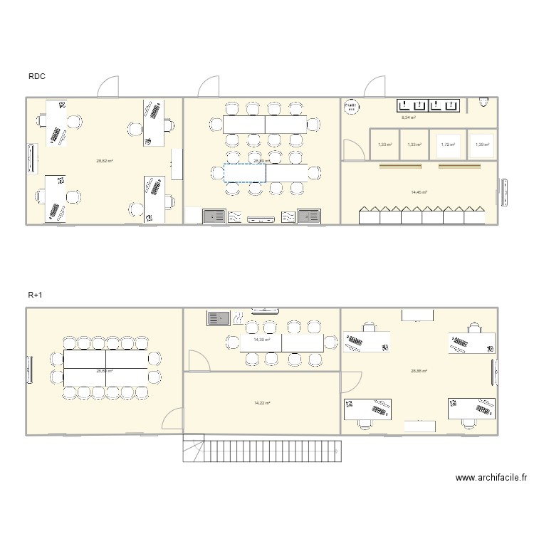 LA SADE - CANNES. Plan de 12 pièces et 172 m2