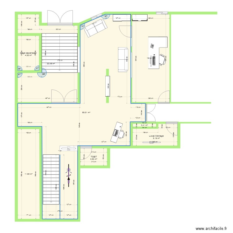 accueil 13M  Modification V1. Plan de 0 pièce et 0 m2