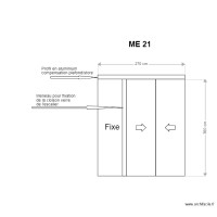Menuiseries Exterieures Aluminium ME 21