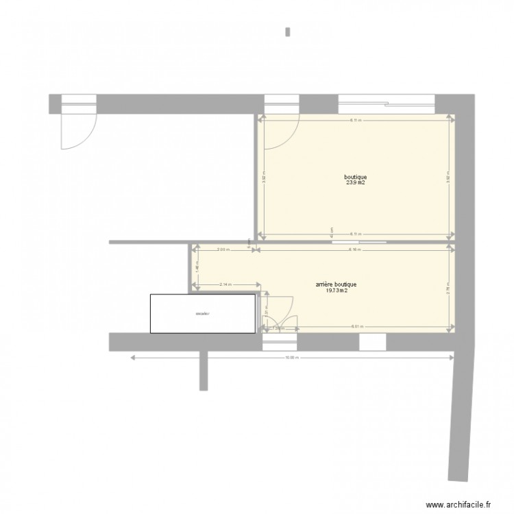 MAGASIN ST PALAIS 5. Plan de 0 pièce et 0 m2