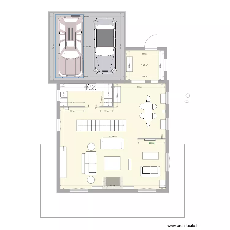 Projet Mont. Plan de 