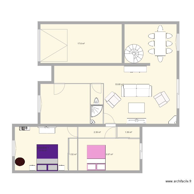 projet1. Plan de 0 pièce et 0 m2