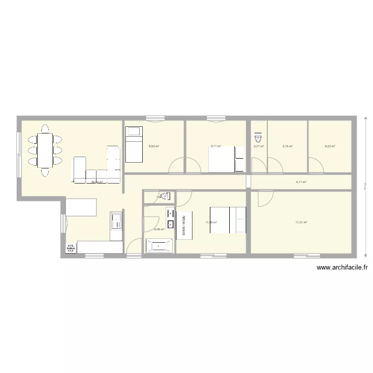 Maison Arthur et France. Plan de Maison Arthur et France. Plan de