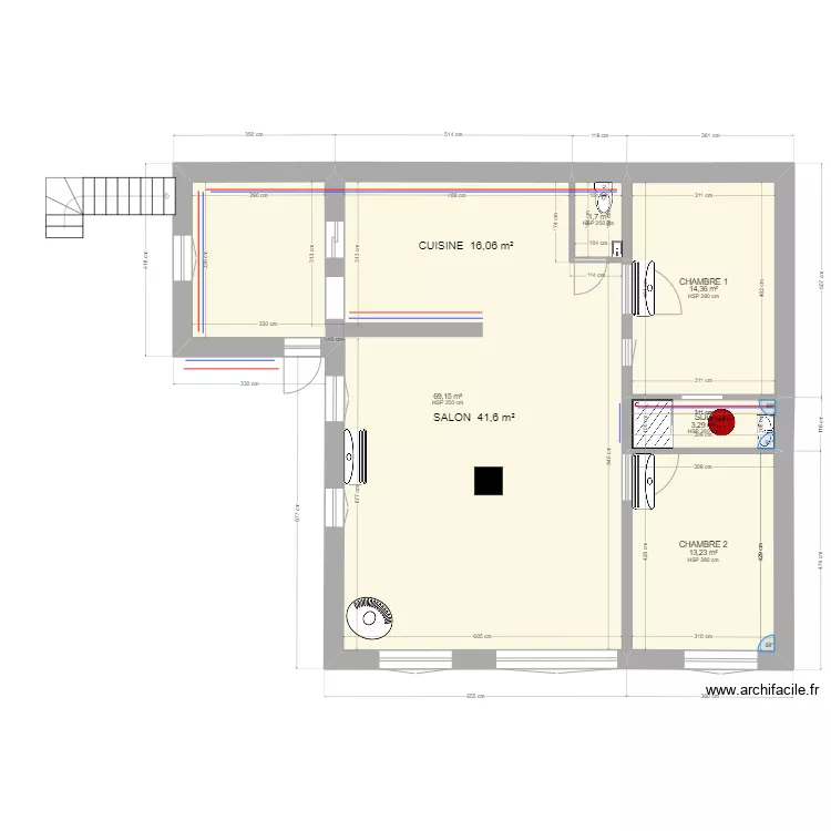 MAISON CONSTRUCTION OUMNAS PLOMBERIE. Plan de MAISON CONSTRUCTION OUMNAS PLOMBERIE. Plan de