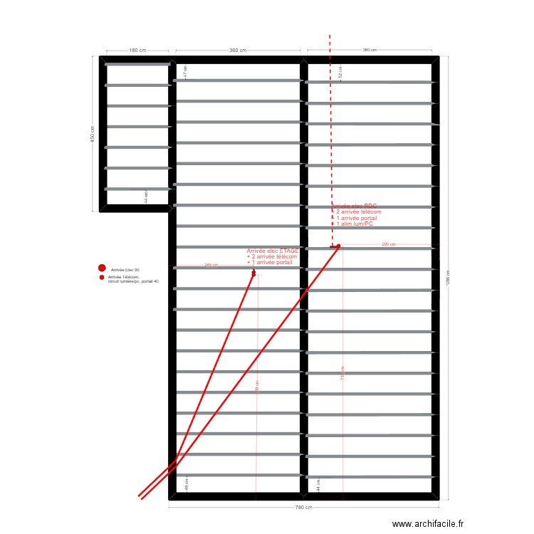 VIDE SANITAIRE ELEC. Plan de 0 pièce et 0 m2