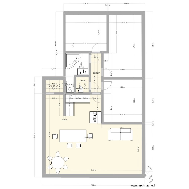 javel coté perspectives 1. Plan de 0 pièce et 0 m2