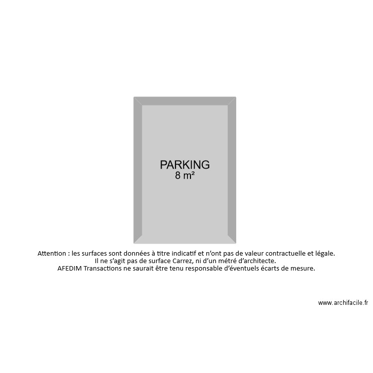 BI7092 PARKING. Plan de 0 pièce et 0 m2