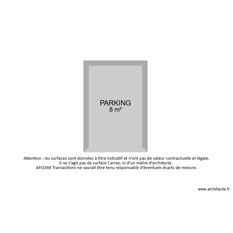 BI7092 PARKING. Plan de 