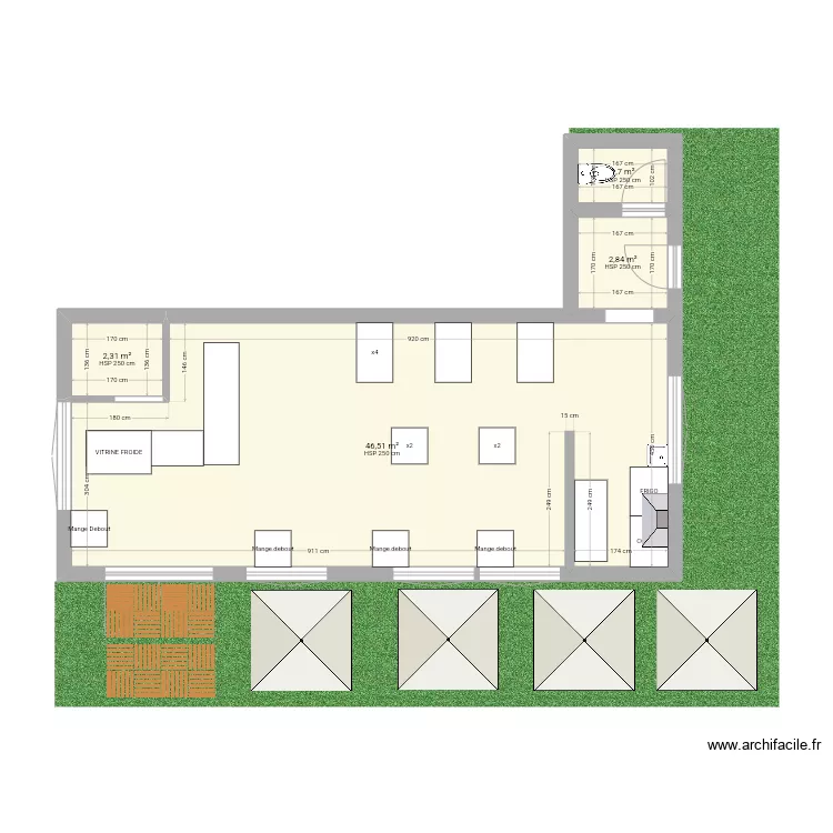 LAPOSTE 2. Plan de 