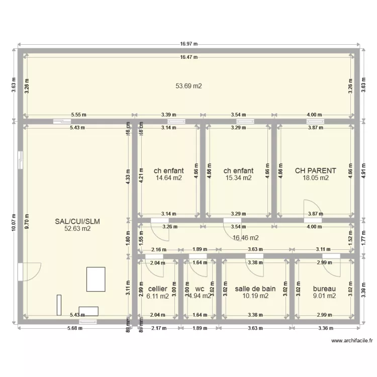plan mathilde. Plan de 