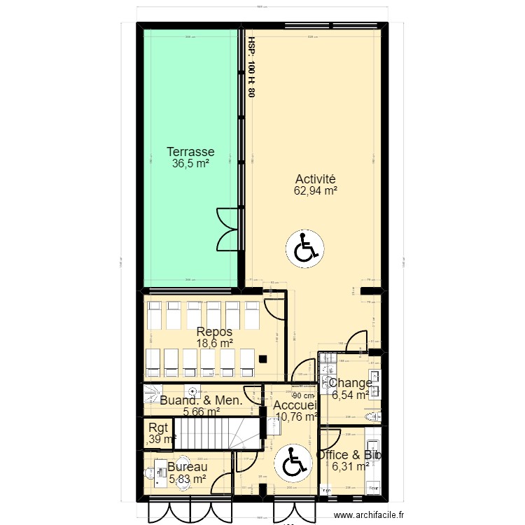 B92A28T projet. Plan de 0 pièce et 0 m2