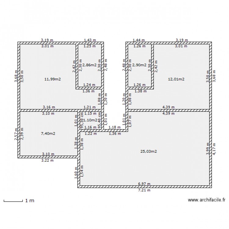 appjak. Plan de 0 pièce et 0 m2