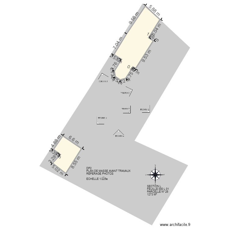 JEANNE MOLAY. Plan de 0 pièce et 0 m2