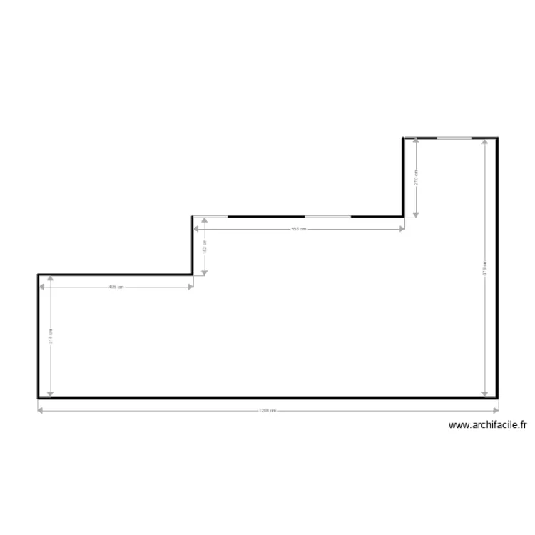 terrasse LGM. Plan de terrasse LGM. Plan de