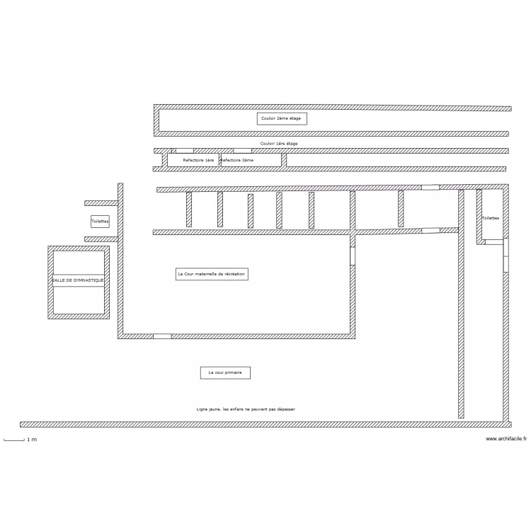 PLAN DE LIEU ET D'EVACUATION. Plan de 