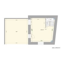 Saint Aubin Rdc jardin projection 